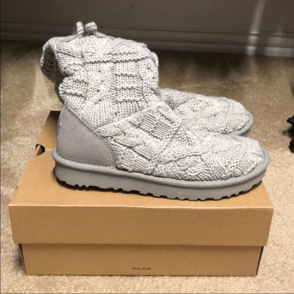 Knit Ugg boots